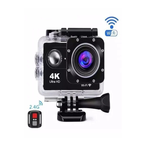 Kumandalı 4K Wi-Fi Aksiyon Kamerası  - 5